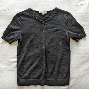 Loft lightweight short sleeve cardigan